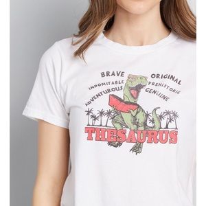 NWOT ModCloth Original Plus Size Thesaurus Tee